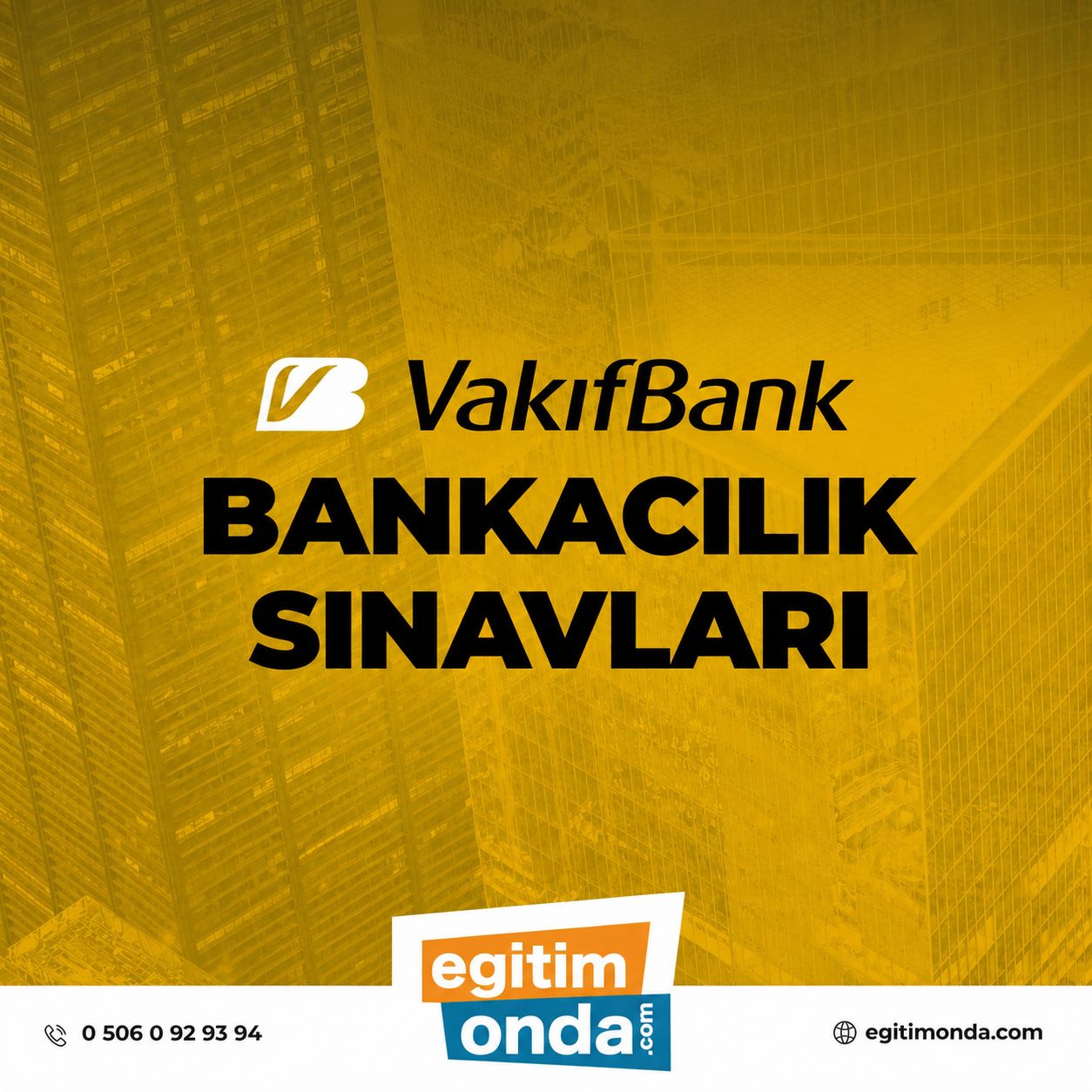 VAKIF BANK BANKACILIK SINAVLARI HAZIRLIK EĞİTİMİ CANLI KAMP PAKETİ